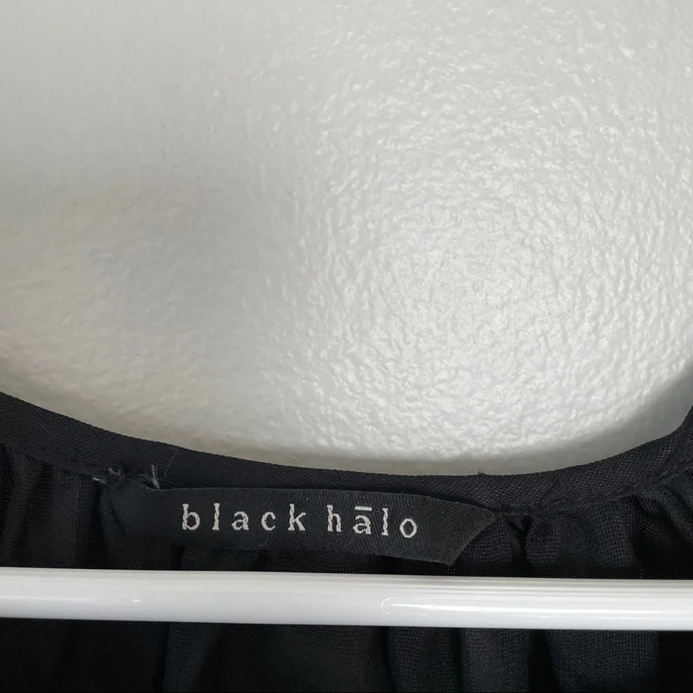 Black Halo Ruffle Blouse - Picture 7 of 8